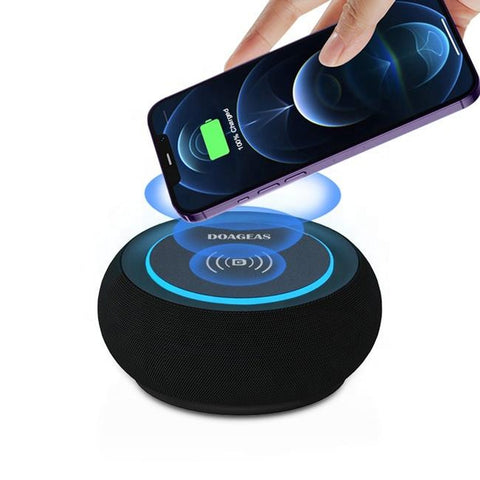 SD 2 in 1 Wireless Charger & Bluetooth Speaker