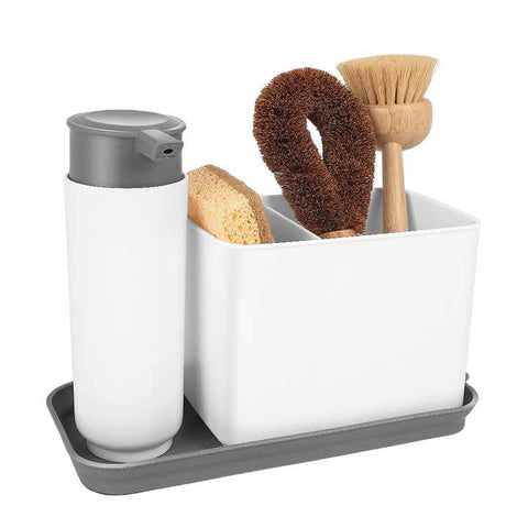 Vivess White & Grey Sink Organizer | Vivess In Lebanon