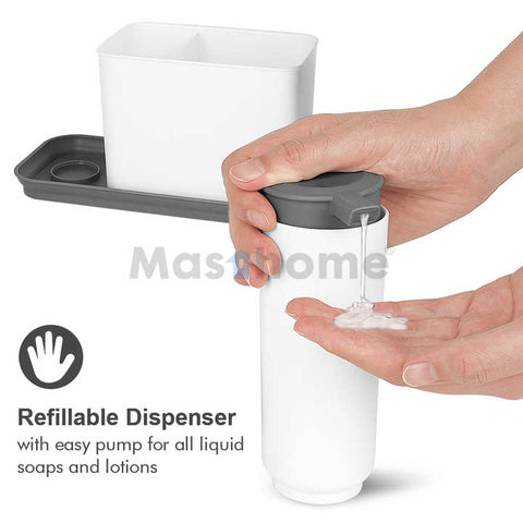 Vivess White & Grey Sink Organizer | Vivess In Lebanon
