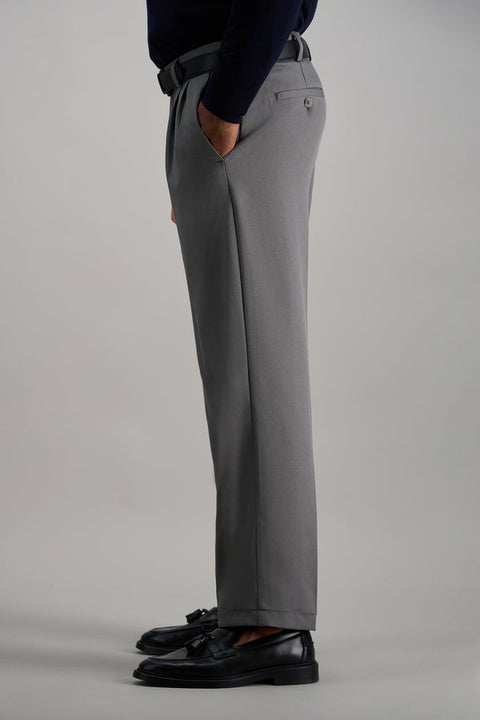 Haggar Men's Heater Gray Cool 18 Pro Heater Pant | Haggar In Lebanon