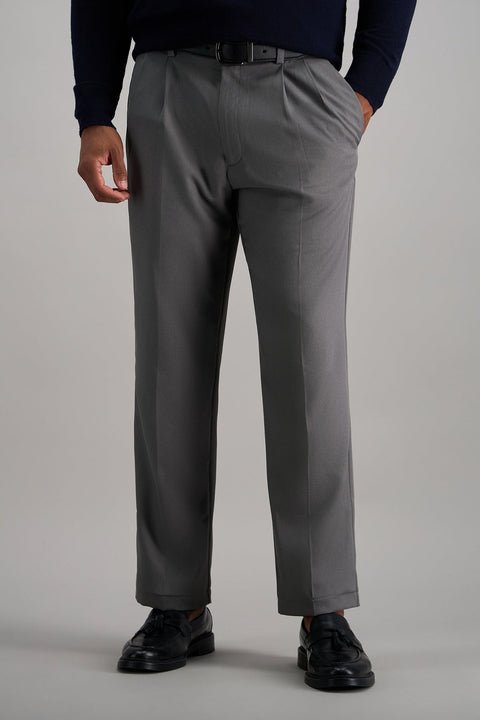 Haggar Men's Heater Gray Cool 18 Pro Heater Pant | Haggar In Lebanon