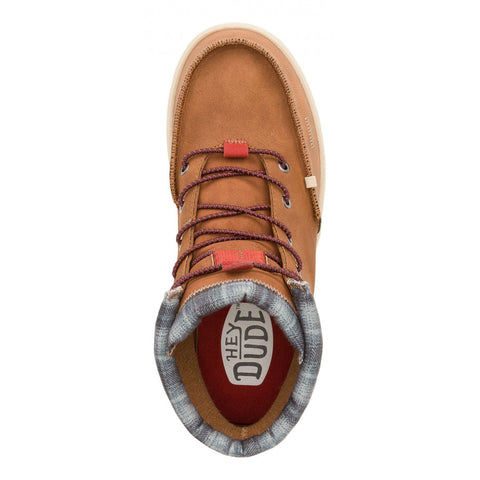 Hey Dude Men's Camel Bradley Classic Boots | Hey Dude In Lebanon