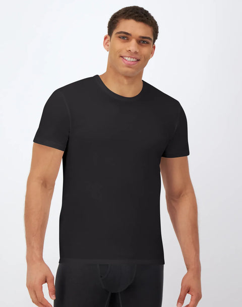 Hanes Men's Black and Gray 6-Pack Ultimate Crewneck ComfortSoft T-Shirts | Hanes In Lebanon (Copy)