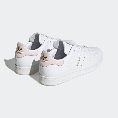 Adidas Women's White & Pink Stan Smith Sneakers | Adidas In Lebanon