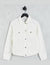 Collusion Women's White Jacket ANF54 (AN52)