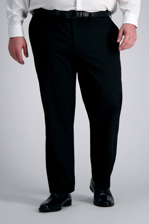Haggar Men's Black Classic Fit Trouser | Haggar In Lebanon