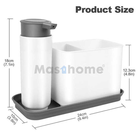 Vivess White & Grey Sink Organizer | Vivess In Lebanon