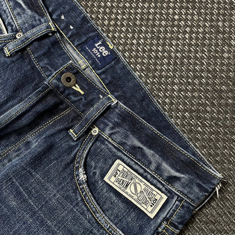 Lee Men's Dark Blue Ripped Jeans |Lee In Lebanon