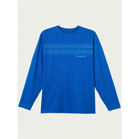 Hang Ten Men’s Royal Blue Rashguards Switchfoot Long Sleeve Blouse | Hang Ten In Lebanon