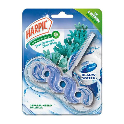 Harpic Blue Water Rim Block Fresh Ocean Mist 35g | Harpic In Lebanon