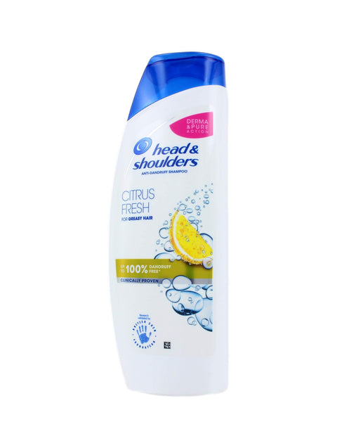 Head & Shoulders Anti-Dandruff Shampoo Citrus Fresh 600ml | Head & Shoulders In Lebanon