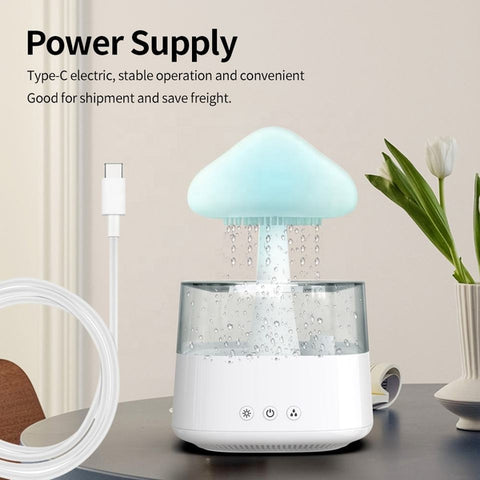 SD 7 colors led night light cool mist ultrasonic essential oil diffuser