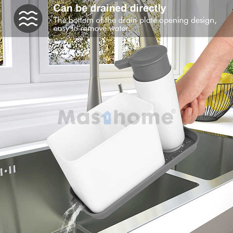 Vivess White & Grey Sink Organizer | Vivess In Lebanon