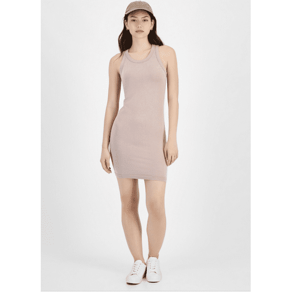 Hippie Rose Women's Blush Seamless Mink Tank Dress | Hippie Rose In Lebanon