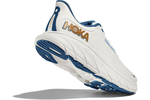 Hoka Men's White & Blue Arahi 7 Sneakers |Hoka In Lebanon