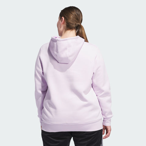 Adidas Women's  Lavender Oversized Hoodie (Plus Size) | Adidas In Lebanon