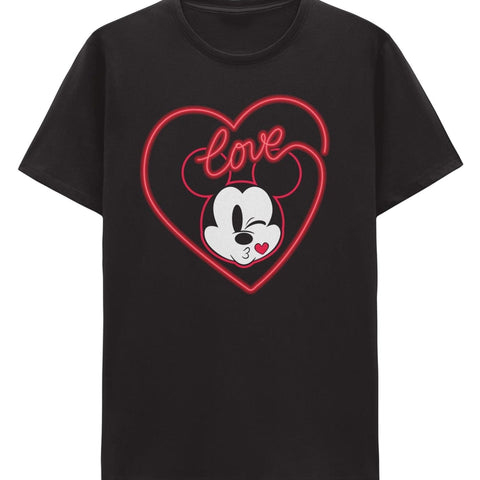 Hybrid Men's Black Mickey Mouse Graphic T-Shirt | Hybrid  in Lebanon