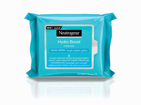 Neutrogena Hydro Boost Cleanser 25 Wipes