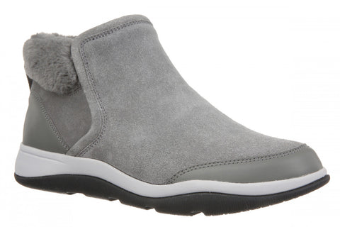 Vionic Women's Grey Water-Repellent Suede Norwood Boots | Vionic In Lebanon