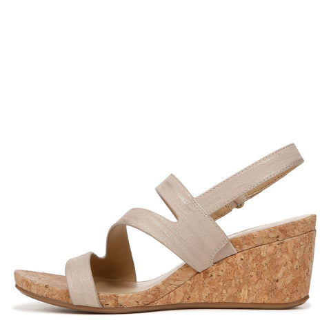 Naturalizer Women's Light Beige Adria Wedge Heeled  Sandals  |  Naturalizer in Lebanon