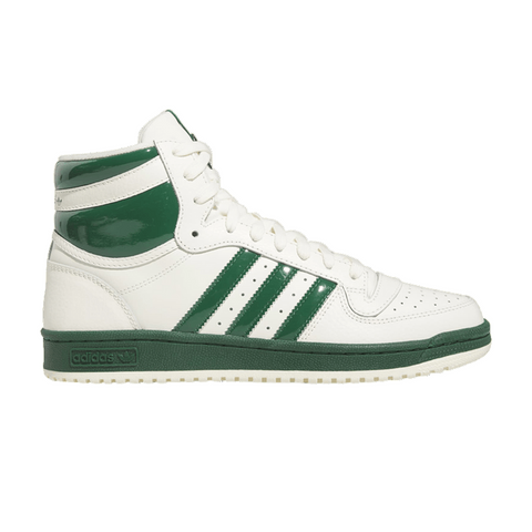 Adidas Unisex White & Green Originals Top Ten Sneakers | Adidas In Lebanon