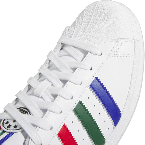 Adidas Men's White Striped Superstar Sneakers |Adidas In Lebanon