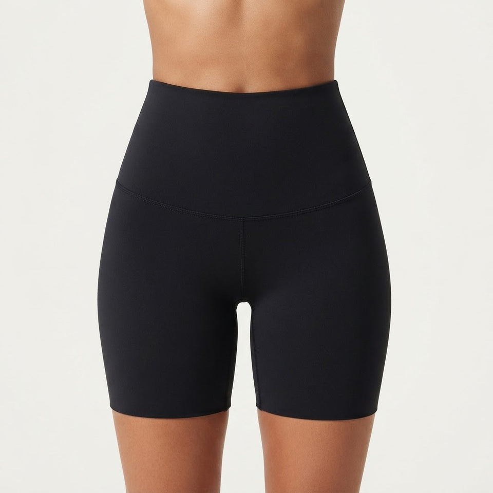 Leonisa Women's Black Moderate High-Waisted Short Shapewear