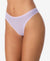 On Gossamer Women's Lilac Lace-Trim Briefs