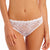 Wacoal Women's White Floral Lace Briefs