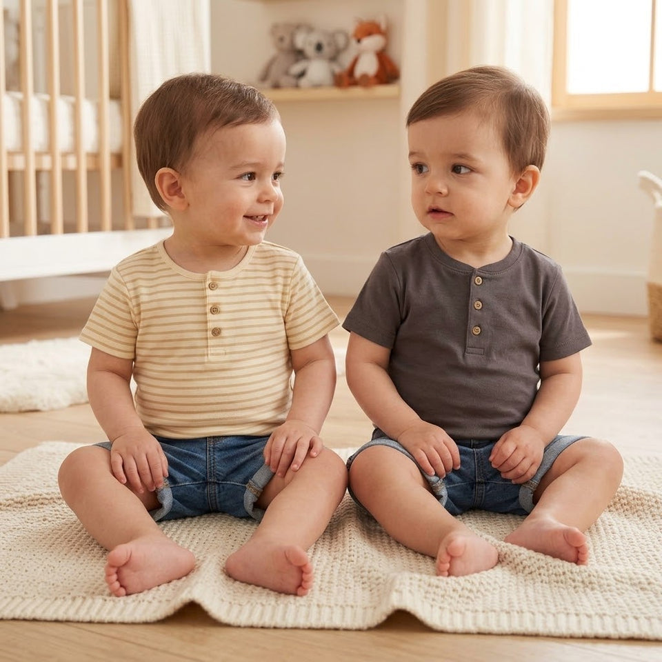 Sinsay Boy's Multicolor Short-Sleeves Pack Of 2 Bodysuits