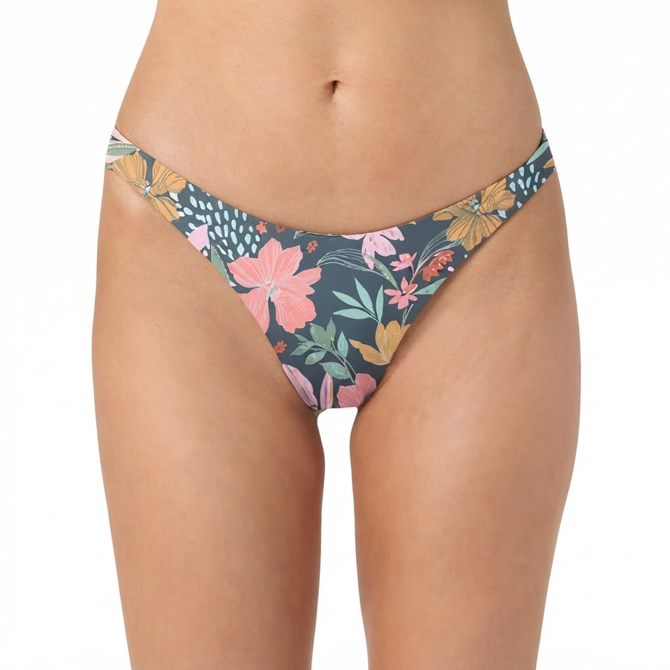 O'Neill Women's Multicolor Floral Print Hermosa Bikini Bottoms