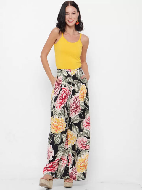 Forever 21 Women's Light Yellow Solid Tank Top | Forever 21 In Lebanon