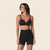 Leonisa Women's Black Mid-Rise Sculpting Butt Lifter Short Shapewear