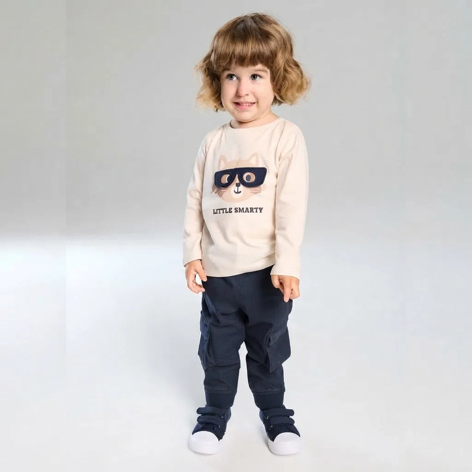 Sinsay Boy's Navy Cargo Jogger