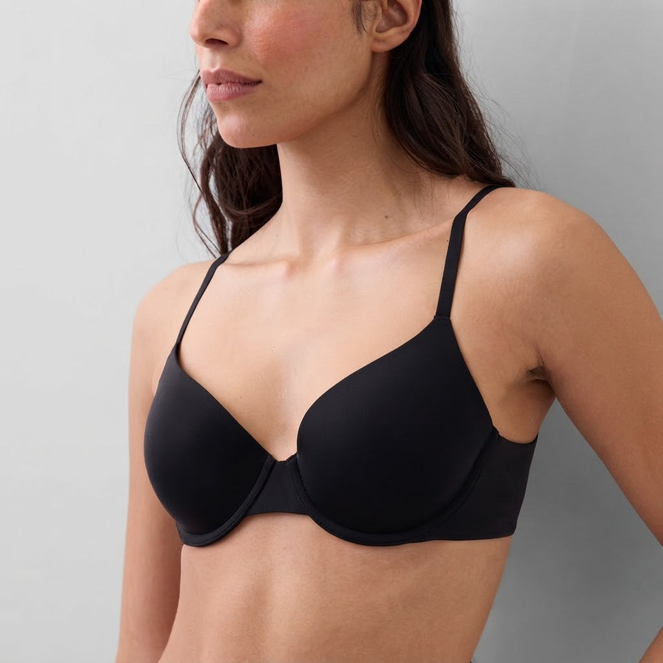Gap Women's Black Semi-Demi Bra