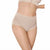 Leonisa Women's Beige Lace Stripe Undetectable Classic Shaper Briefs