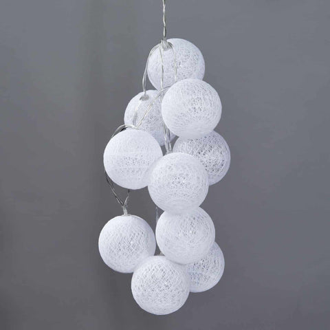 Butlers Les Belles Set of 10 Cotton Ball Fairy Lights | Butlers In Lebanon