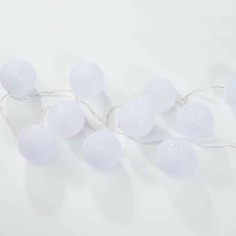 Butlers Les Belles Set of 10 Cotton Ball Fairy Lights | Butlers In Lebanon