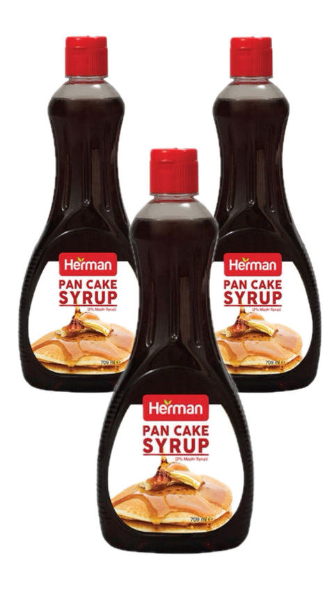 Herman Pancake Syrup 354ML x3 OFFER | Herman In Lebanon