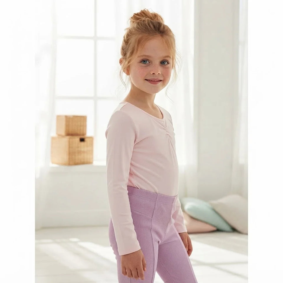 Sinsay Girl's Light Pink Bodysuit