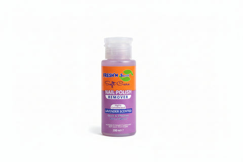 Fresh'N Smooth Soft Care Nail Polish Remover Lavender Scented 200ml