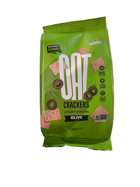 Equia Olive Oat Crackers 50g | Equia In Lebanon