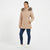 Maralyn & Me Women's Beige Faux Fur Hooded Quilted Puffer Coat