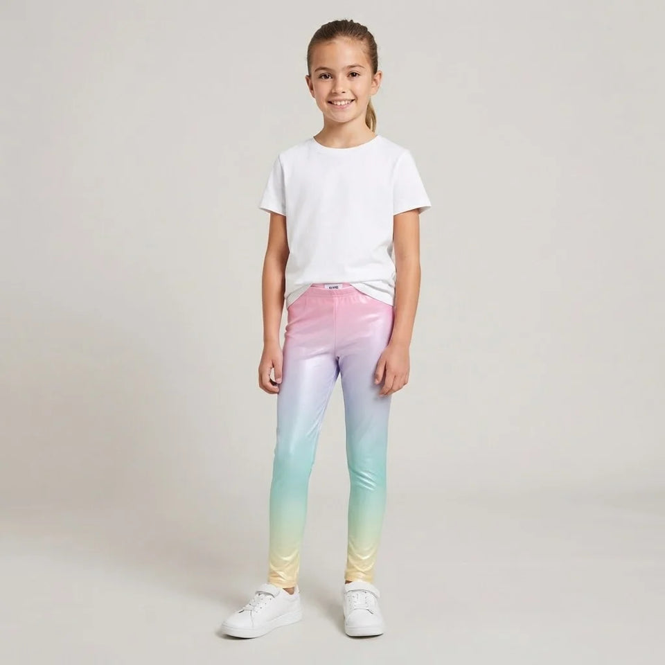 Sinsay Girl's Multi-Pastel Ombre Leggings