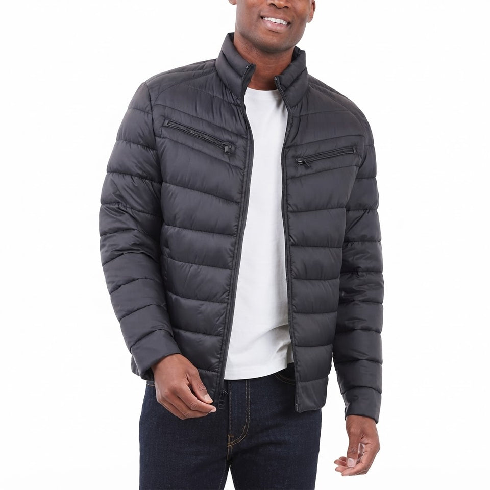 Michael Kors Men's Black Quilted Puffer Jacket