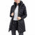 Michael Kors Women's Black Petite Packable Hooded Puffer Coat