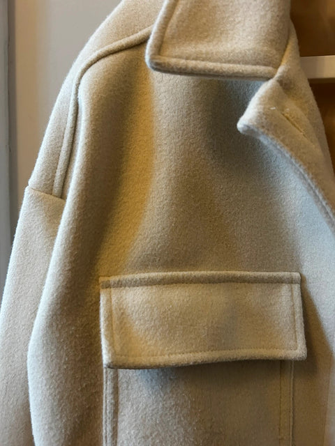 Leger Women's Beige Cropped Jacket |Leger in Lebanon