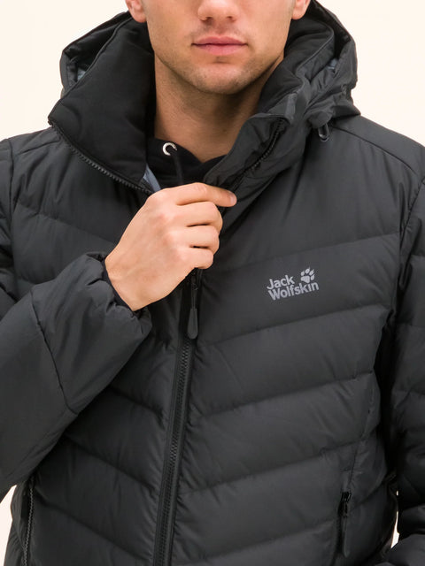 Jack Wolfskin Men's Black Puffer Jacket | Jack Wolfskin in Lebanon