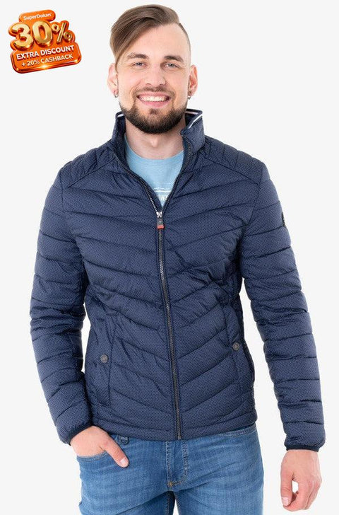 Tom Tailor Men's Navy Zippered Jacket | Tom Tailor in Lebanon