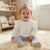 First Impressions Baby Girl's White Solid Ruffled Velour Sweatshirt